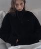 DEHEVE Shearling Half Zip-Up [Black]