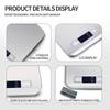 Premium Stainless Steel Food Scale - Waterproof & Moisture-Proof Design - High Precision Electronic Weighing for Baking, Cooking