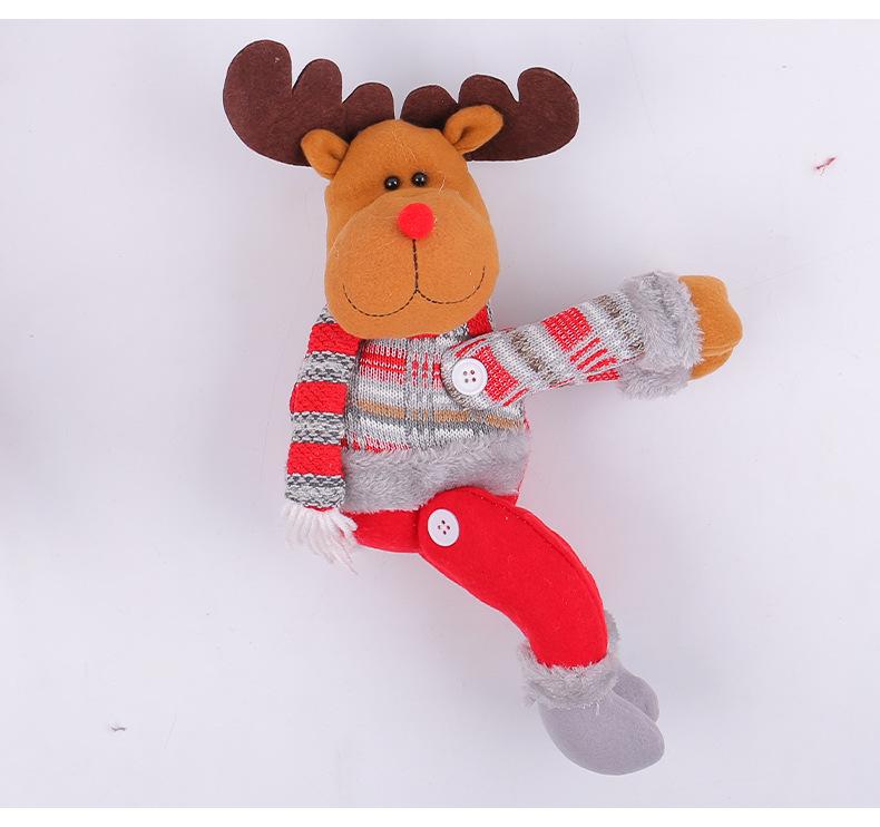 Christmas Cartoon Doll Curtain Tie-Back for Home Decoration and Gift