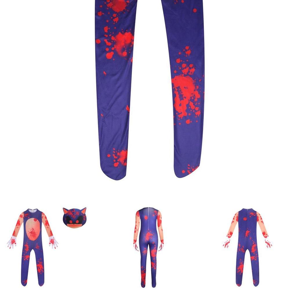 Set Costume Cosplay di Sonic The Hedgehog per Bambini Facile da Indossare Traspirante Unisex Perfetto per le Feste!