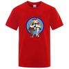 LOS POLLOS Hermanos Funny Printed T-Shirt Men Cotton Casual Short Sleeves Summer Men Breathable Tshirt Chicken Brothers Tees Top