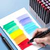 60/80/120color Double-headed Marker Pen Set for Beginners Animation Professional Drawing Watercolor Pens Oil-based Markers