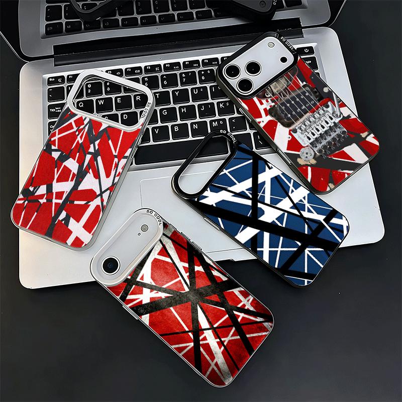 Eddie Van Halen Graphic Guitar Shockproof Phone Case for iPhone 18 17 Air 16 16E 15 Pro Max 14 Plus 13 Mini 12 Back Cover Anti Fall