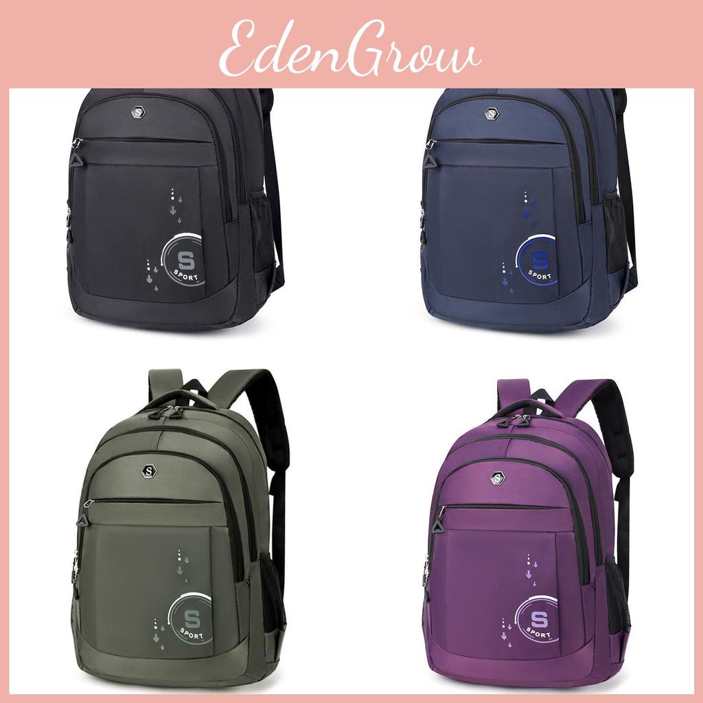 Unisex Travel Backpack Oxford Fabric 16in Laptop Compartment Office College