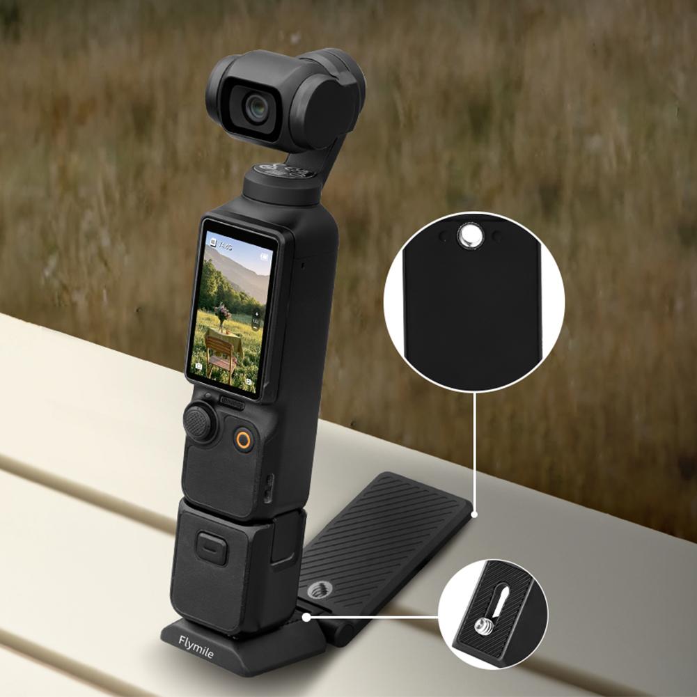 1-3PCS Magnetic Mount Stand 1/4 Screw Hole Adjustable Bracket Base Fold Lightweight Bracket For DJI Osmo Pocket 3 for ACTION 5