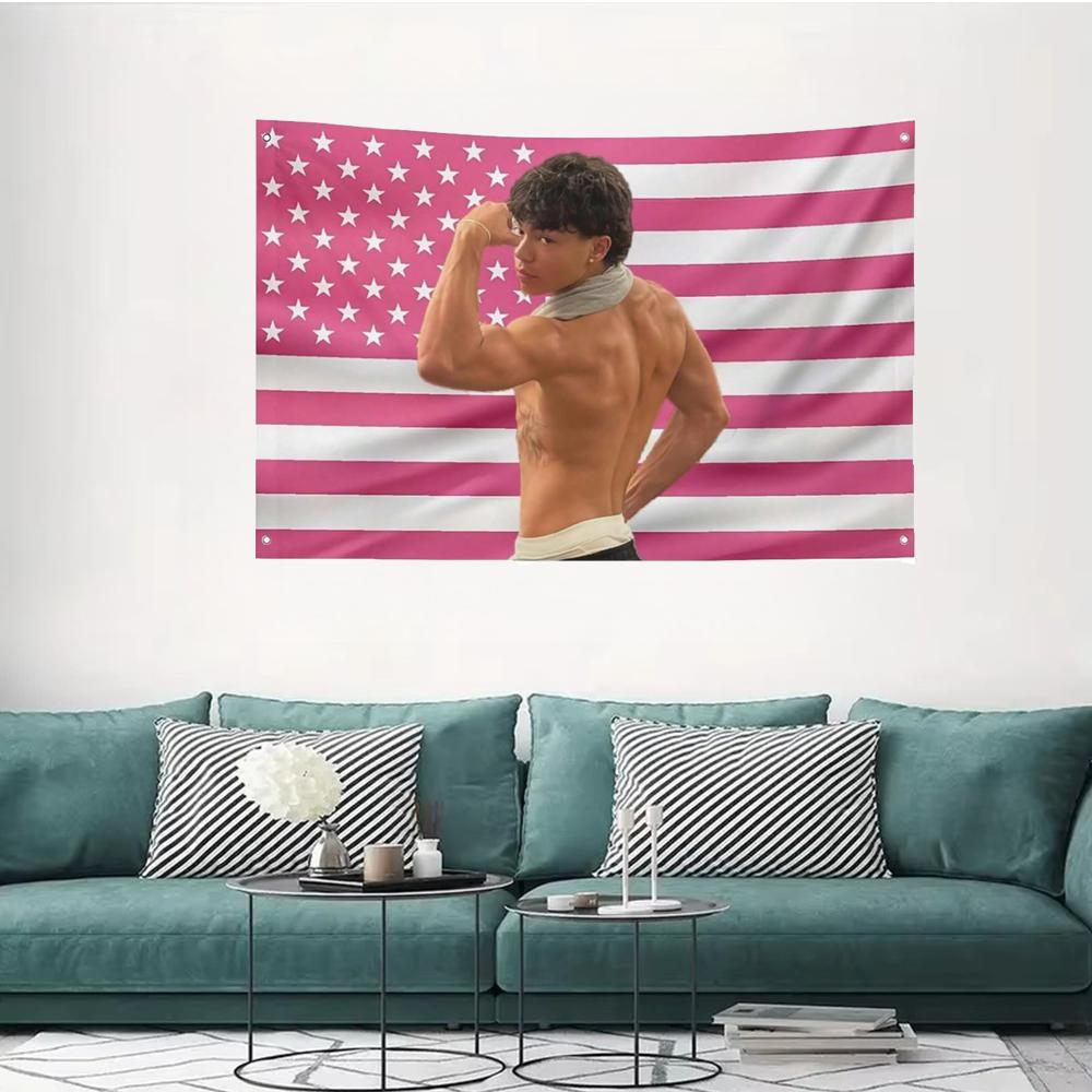 1PC Interesting Malachi Flag Gift Tapestry Interesting Poster Tapestry Gift Merch Barton Flag Used for Room Decoration