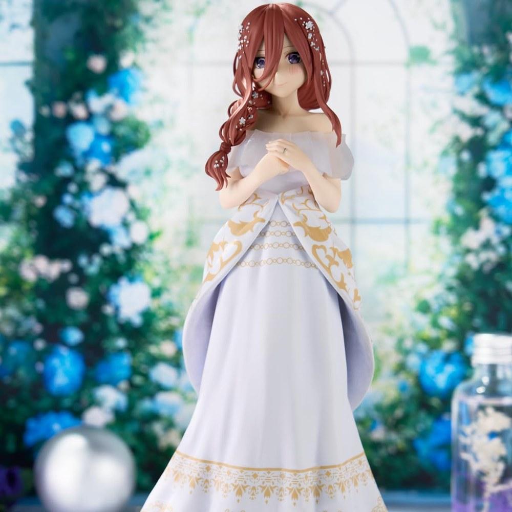 BANPRESTO The Quintessential Quintuplets Nakano Miku Figure Animation Original Art Exhibition Ver