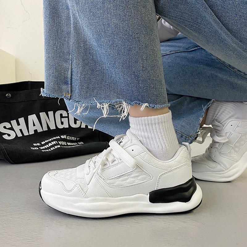 

Парная Мода Молодежная Обувь 2024 Новая Весна Новая Супер Огонь Обувь Мужская Обувь Толстая Подошва Повседневная Беговая Спортивная Модная Обувь 44