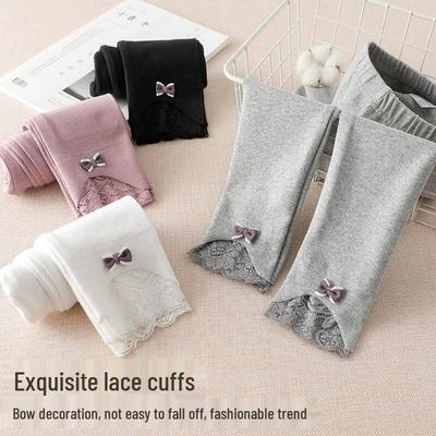 Pure Cotton Girls' Leggings - Spring & Autumn 2026 Style for Toddlers & Children