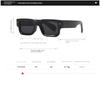 New Fashion Square Sunglasses Luxury Brand Designer Small Rectangle Sun Glasses for Women Men Outdoor Travel Eyewear