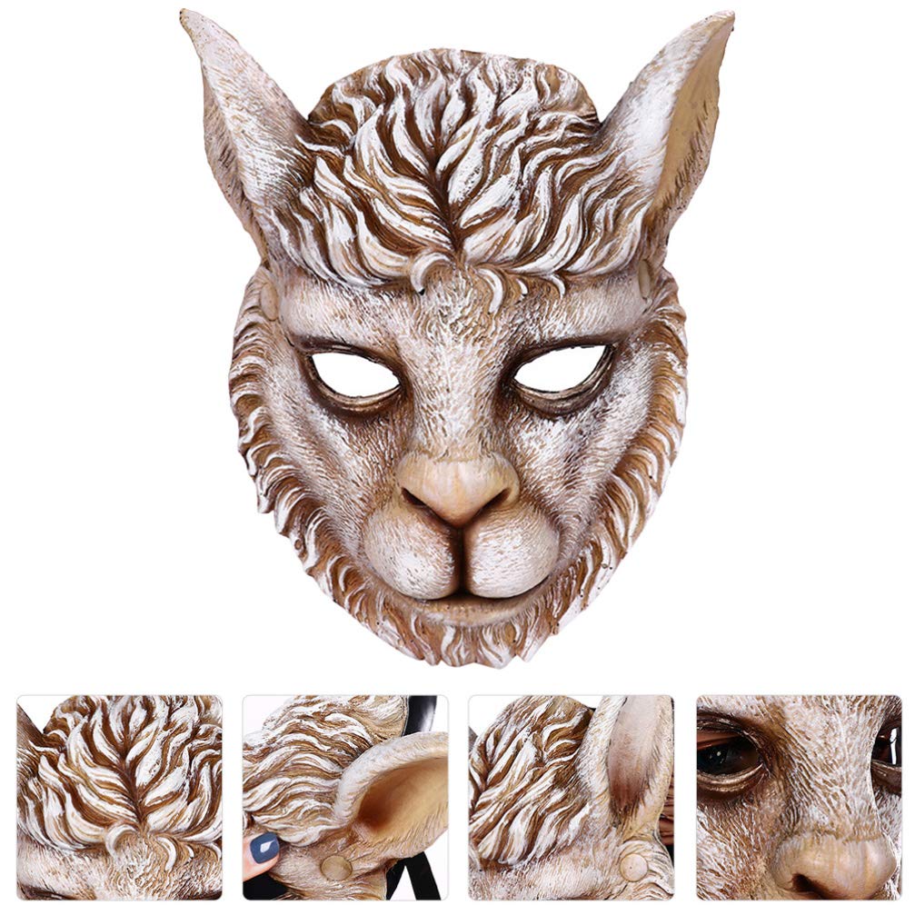 Halloween Easter Animal Face Masks Carnival Party Masquerade Performance Props Bar Cosplay Po Lion Rabbit Animal Mask