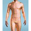 Cool CyberPunk Mechanical Armour Jumpsuit Punk Cosplay Bodysuit Steampunk Costume Halloween Party Shows Men Women Zentai Suit