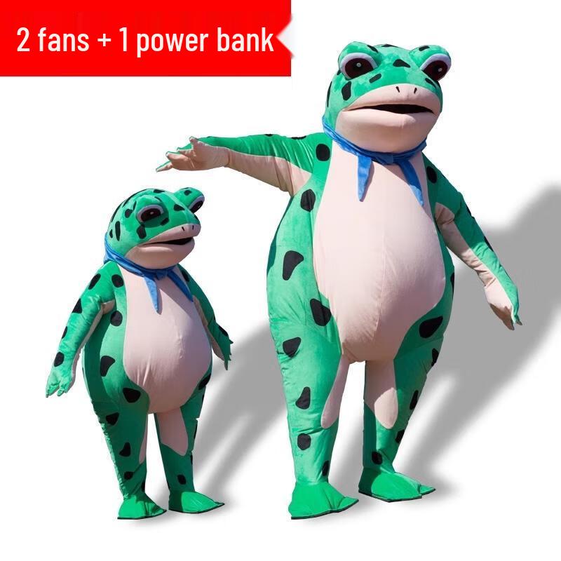 Children s Green Frog Mascot Costume