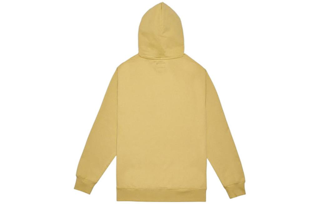 Converse Sweatshirts Unisex Yellow Hooded Moderate Regular 10023090-A01