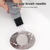 1/2/3Pcs Cleaning Cloth Groove Cleaning Brush Window Track Cleaner Brush Handheld Groove Cleaning Tool with Sponge Bristles