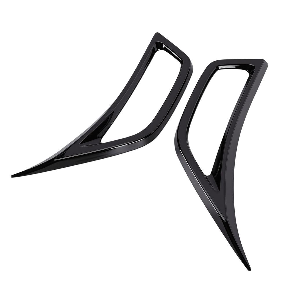 2PCS Car Side Vent Trim Replacement for Jeep Wrangler 18 24 Sporty Mudguard Side Air Vent Decorative Cover