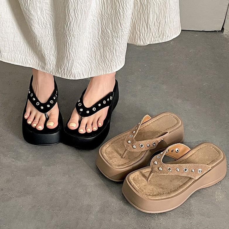 Fashion Trend Black Heightened Platform Boots Women's 2025 New Summer High-end Removable Roman Cool Boots