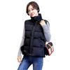 Ärmellose Daunen-Baumwollweste für Damen - 2024 Modetrend für Herbst und Winter