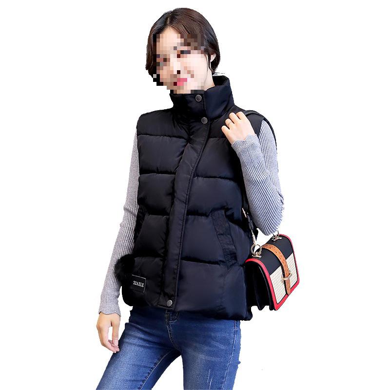 Ärmellose Daunen-Baumwollweste für Damen - 2024 Modetrend für Herbst und Winter