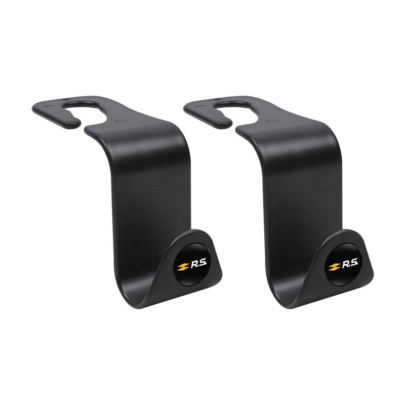 2Pcs Portable Car Seat Back Hooks Storage Accessories For Renault Megane 2 3 4 Twingo Clio Talisman Captur Sandero Duster Koleo S444