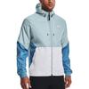 Under Armour Legacy Color Block Woven Hooded Training Jacket Men Jacket Blue 1345405-478