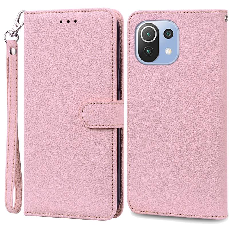 Mi 11 Lite Deksel For Xiaomi Mi 11 Lite 5G NE Lær Lommebok Flipdeksel For Xiaomi Mi 11 Lite Deksel Mi11 11i Cover Coque Fundas