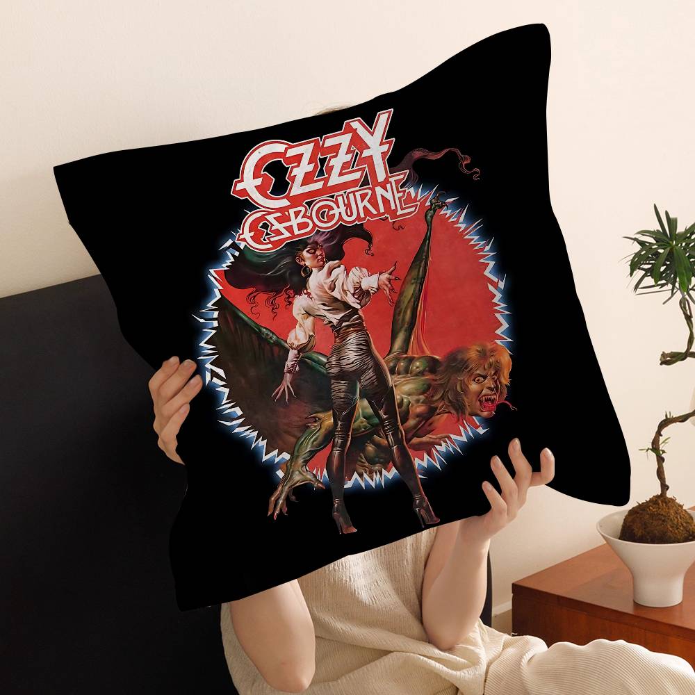 Heavy Metal Band Rock Pillow Cover For Bedroom Room And Living Room Sofa Decorative Cushion Cover