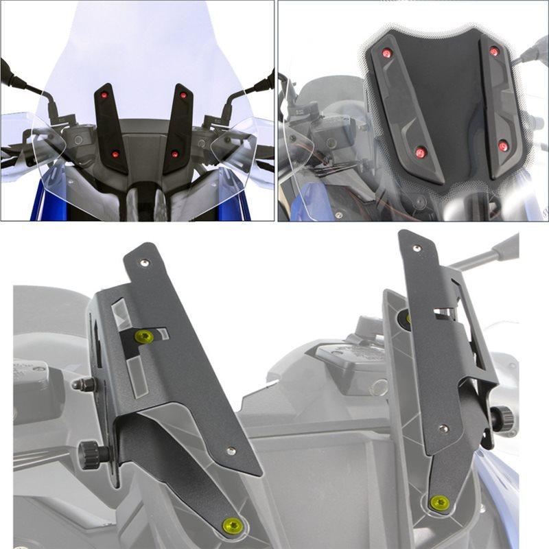 For BMW C400X C 400 X C400 X Motorcycle Windshield Adjuster CNC Windscreen Bracket Mounting Stand Moto Visor Deflector