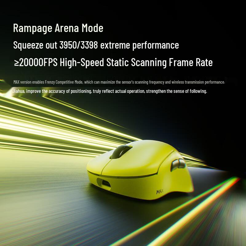 Rapoo VT3sMAX Gen 2 Dual 8K Wireless Gaming Mouse