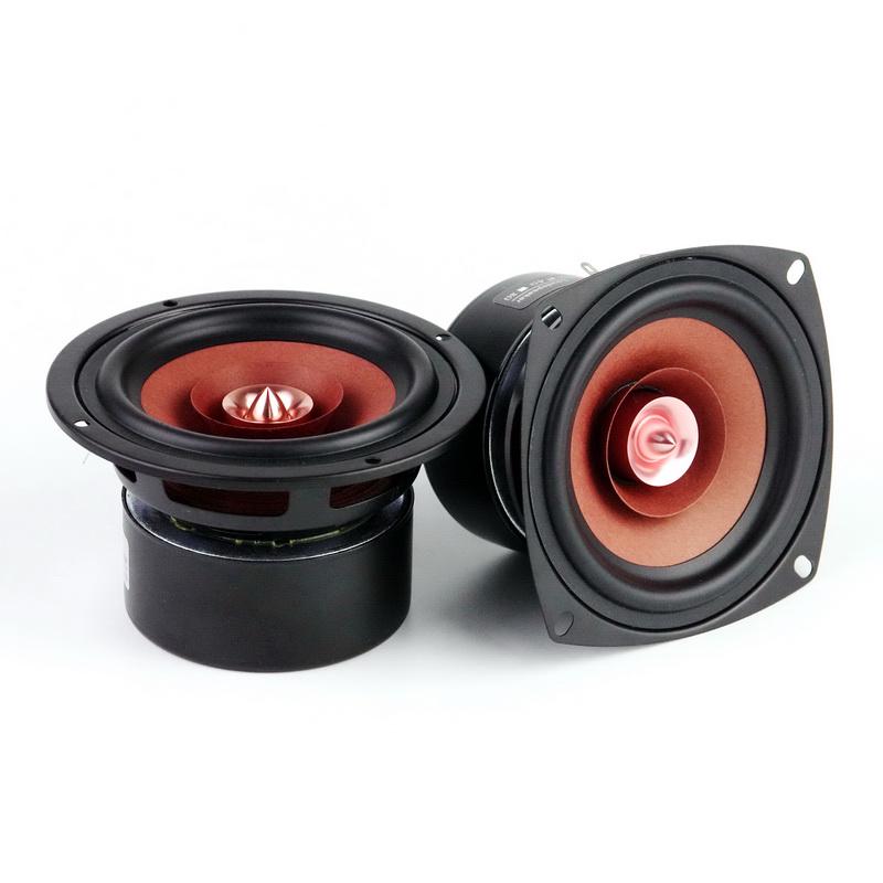 4-Inch Full-Range Speaker - Audiophile Quality for Vocals & Instruments - Excellent High, Mid, Low Frequencies | Ruifan Acoustics
