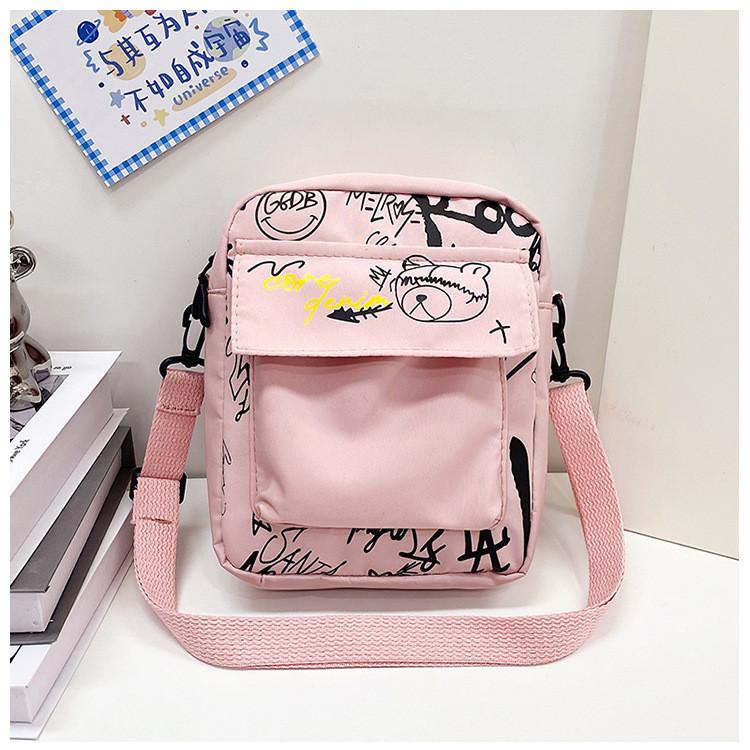 Crafty Small Crossbody Bag With Nylon Material For Daily Casual Use