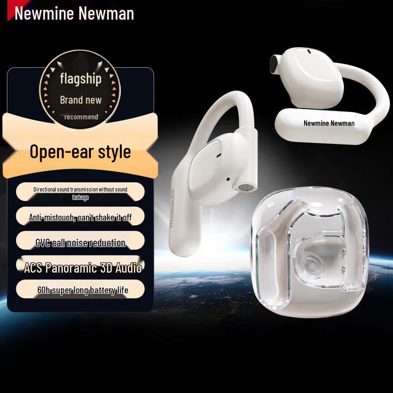 Newman TWS-Q9Pro Open-Ear Bone Conduction Bluetooth Earbuds
