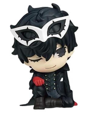 Stock In Genuine Persona P5 Shoulder To Shoulder Egg Rain Lotus Sakamoto Ryouji Cutetrendy Charm Collectible Series Ornament Toy