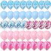 Gender Reveal Balloons Pink Blue Metal Latex Confetti Balloon Boy or Girl Globos Birthday New Year Party Baby Shower Decorations 5