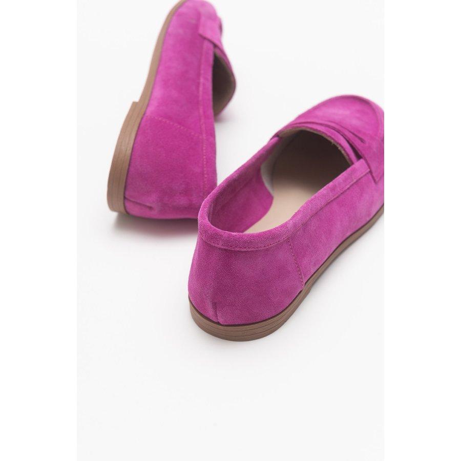 Women's Genuine Suede Leather Casual Shoes Loafers