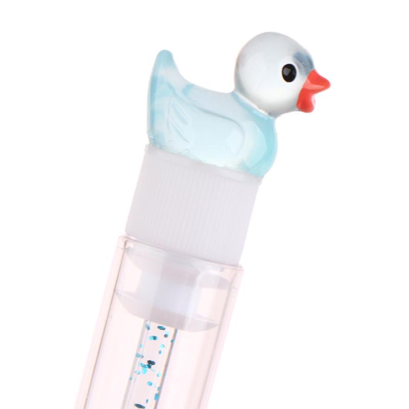 1Pcs Reusable Tube Eyelash Brush Eyebrow Brush Cute Duck Design  Rod Dust-Proof Eyelash Extension Tool Lash Mascara Wand