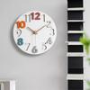 Wall 3D Wall Clock Western Easy to 3D Diameter Clock, Nordic, Stylish, Silent, Numbers, Clock, Interior, Style, Quiet, Read, Numbers, 30cm, Quiet,