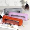 Pencil Case Portable Zipper Pencil Case Waterproof Transparent Stylus Signature Pencil Bag