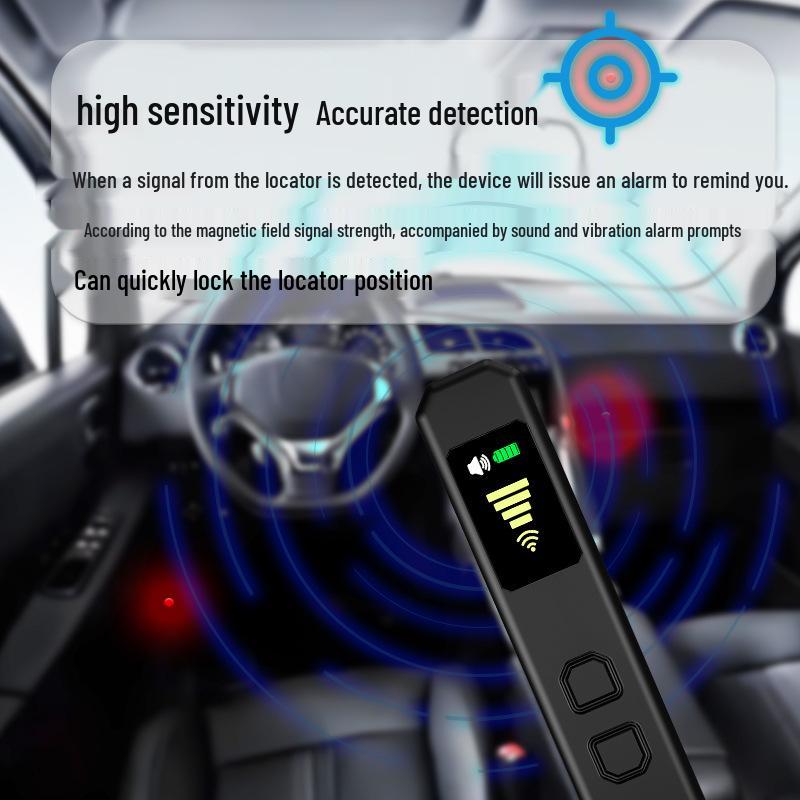 S6 Anti-Spy Camera Detector & Infrared Alarm for Eavesdropping and GPS Tracking Prevention