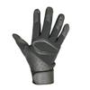CUTTERS Batting Gloves B444S Power Control 4.0 Solid, Ambidextrous, Baseball/Softball, Size L, Black