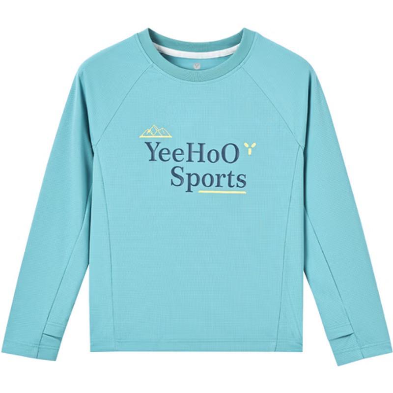 YEEHOO Kids  Sun Protection Long-Sleeve Sports Tee 110