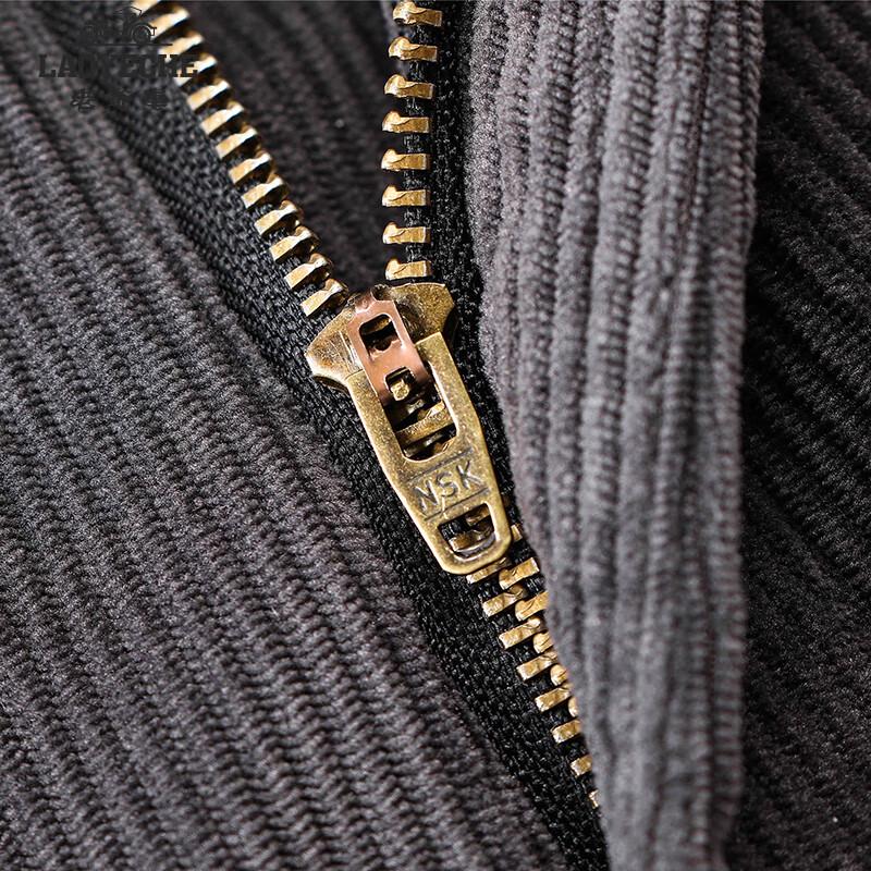 Grandpa Car Men's Corduroy Fleece Lined Straight Casual Pants