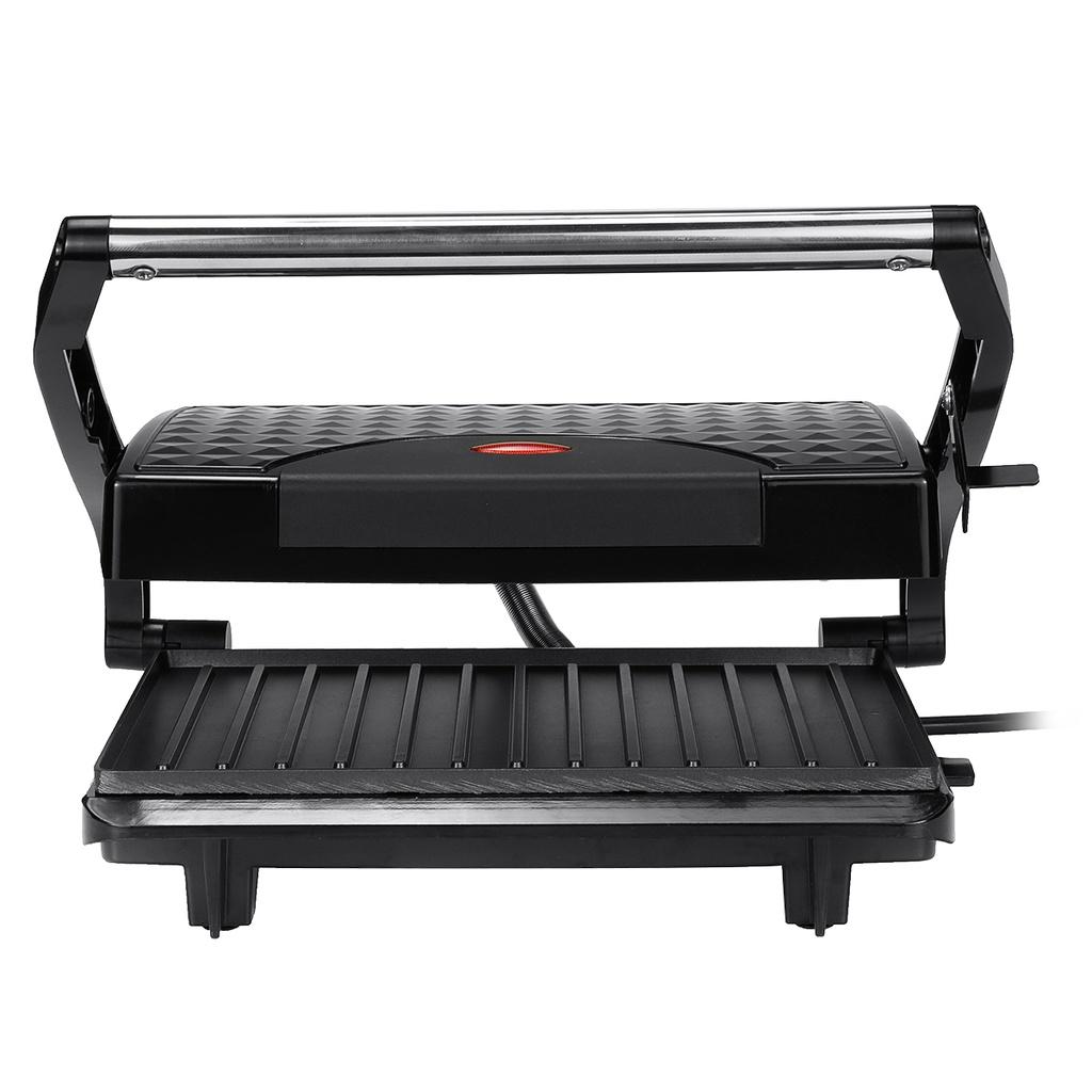 750W Hamburger Fried Egg Panini Electric Sandwich Maker Dual Non Stick Surface Grill Toaster Mini Steak Machine