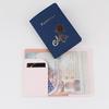 Simple Fashion Passport Cover Travel Passport Holder Wallet Gift PU Leather Card Case Cover Unisex