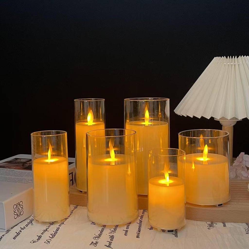Rechargeable LED Candle Light with Remote Control, Perfect for Restaurants, Spas, Hotels, Concerts, and Decorative Lighting.