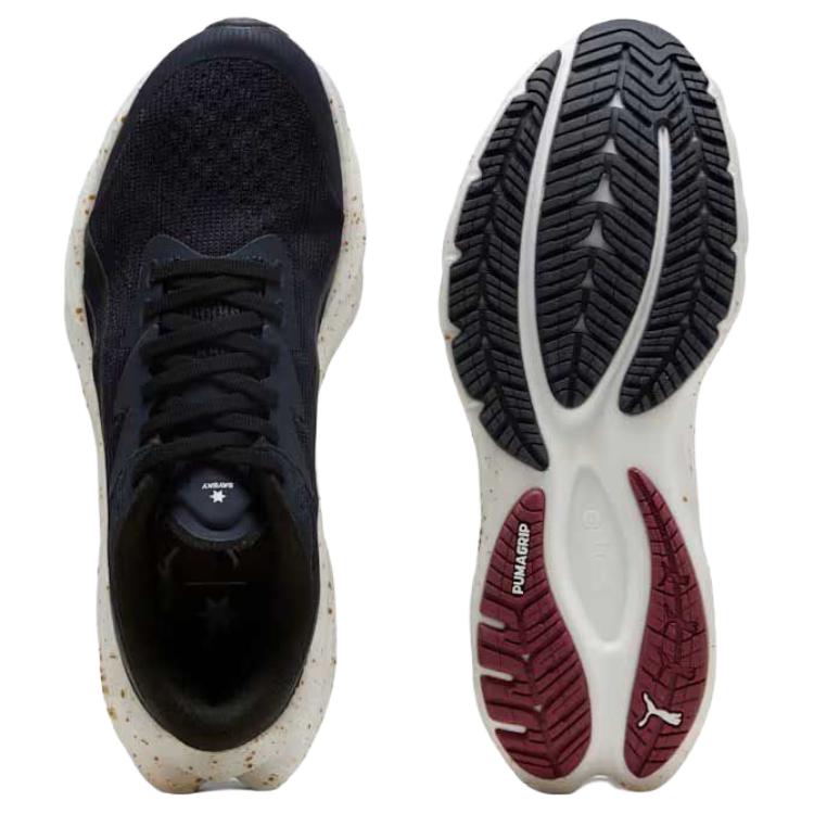 Saysky X Puma Velocity Nitro 4 Dusky Grey/Team Regal Red Men Sneakers Black 311910-01