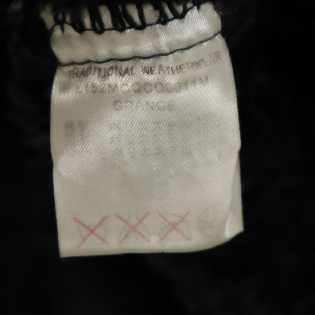 Traditionelle Wetterbekleidung Hergestellt in Großbritannien Gesteppter Mantel 36 Marineblau Rückseite mit Loch Damen Gebraucht