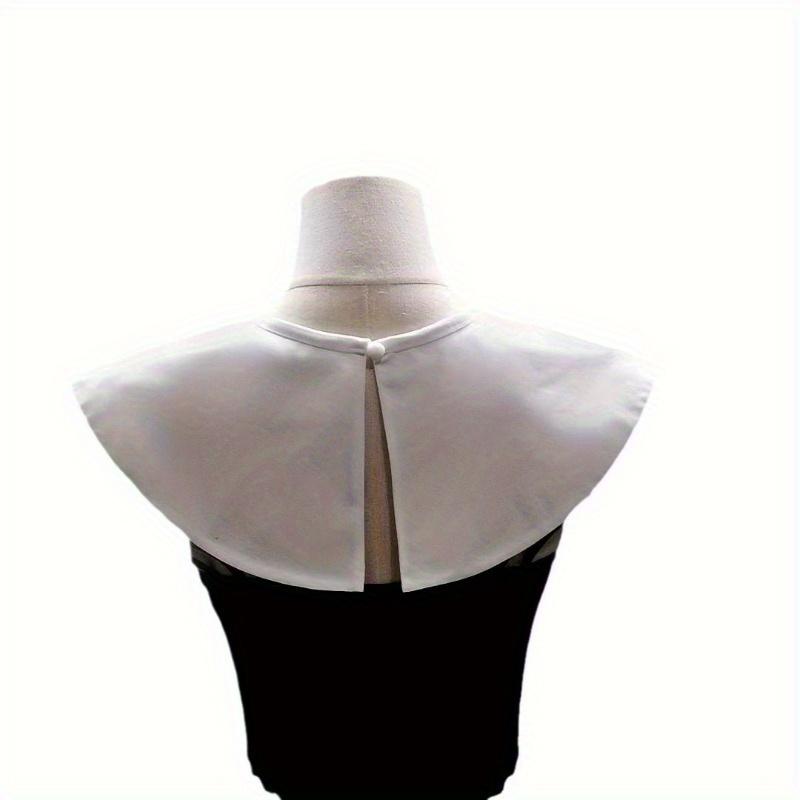 New Large Pointed Collar Exterior Paired with Decorative Shawl Versatile Skirt Elegant Collar Bow Age-reducing Large Collar