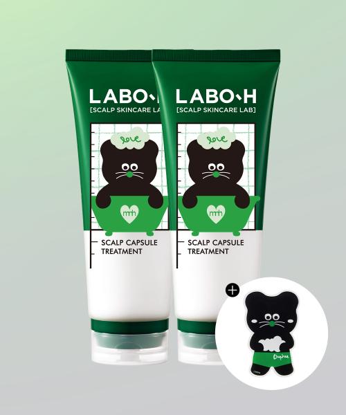 

Labo H [monam Hee colLaboration] Scalp enHancement Clinic Capsule Treatment Double Plan 200mlx2 +monam Hee Smarttalk Gift NONE