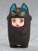 Nendoroid More Kigurumi Gesichtsteile Etui Kunststoff Bemalt Komplette Figur [Schwarzer Fuchs] Nicht-Maßstab
